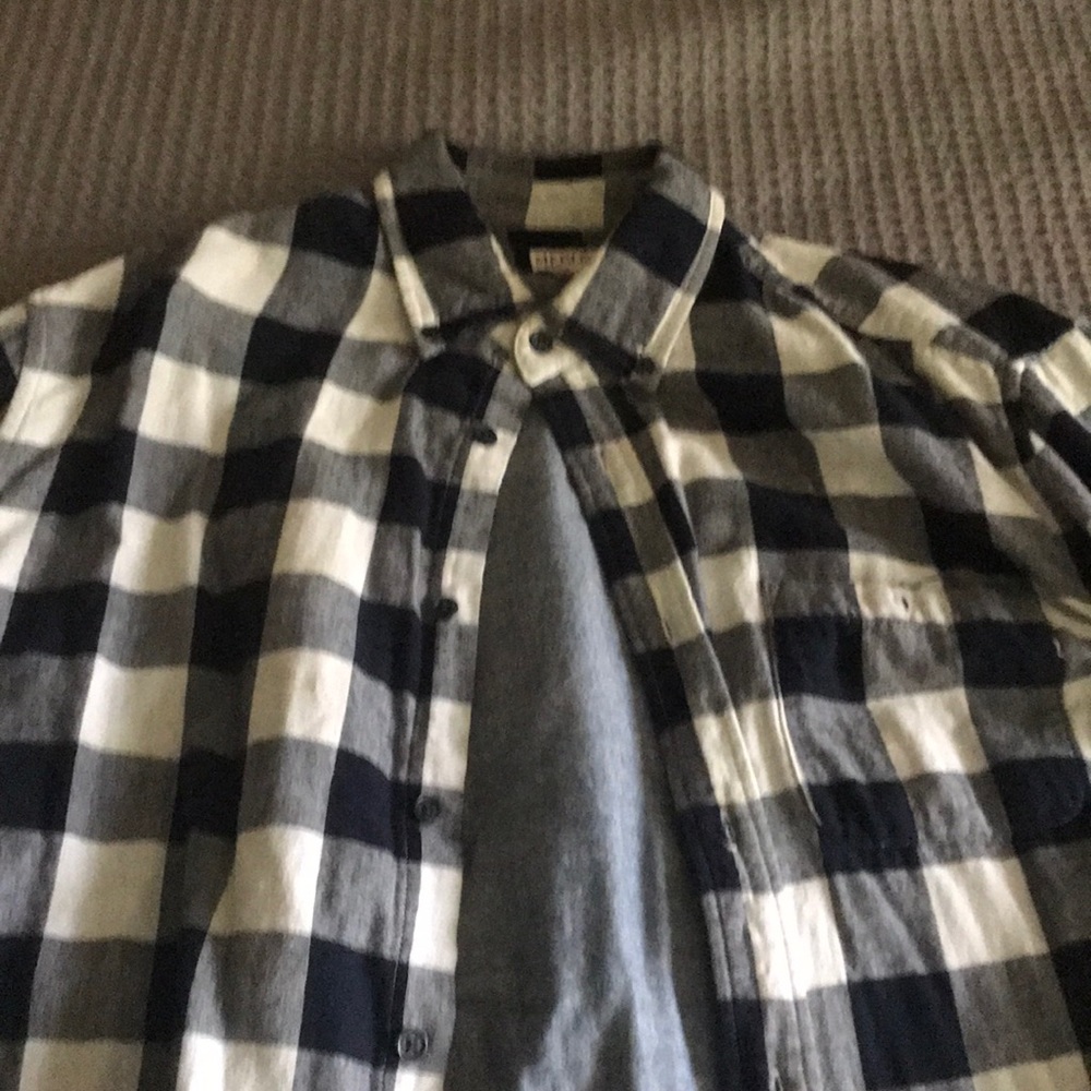 Flannel shirt lightly worn